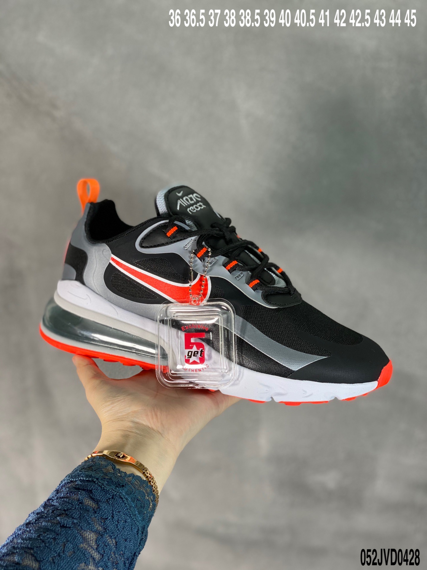 190 Air Max 270 React 瑞亚赛车系列  CV1632