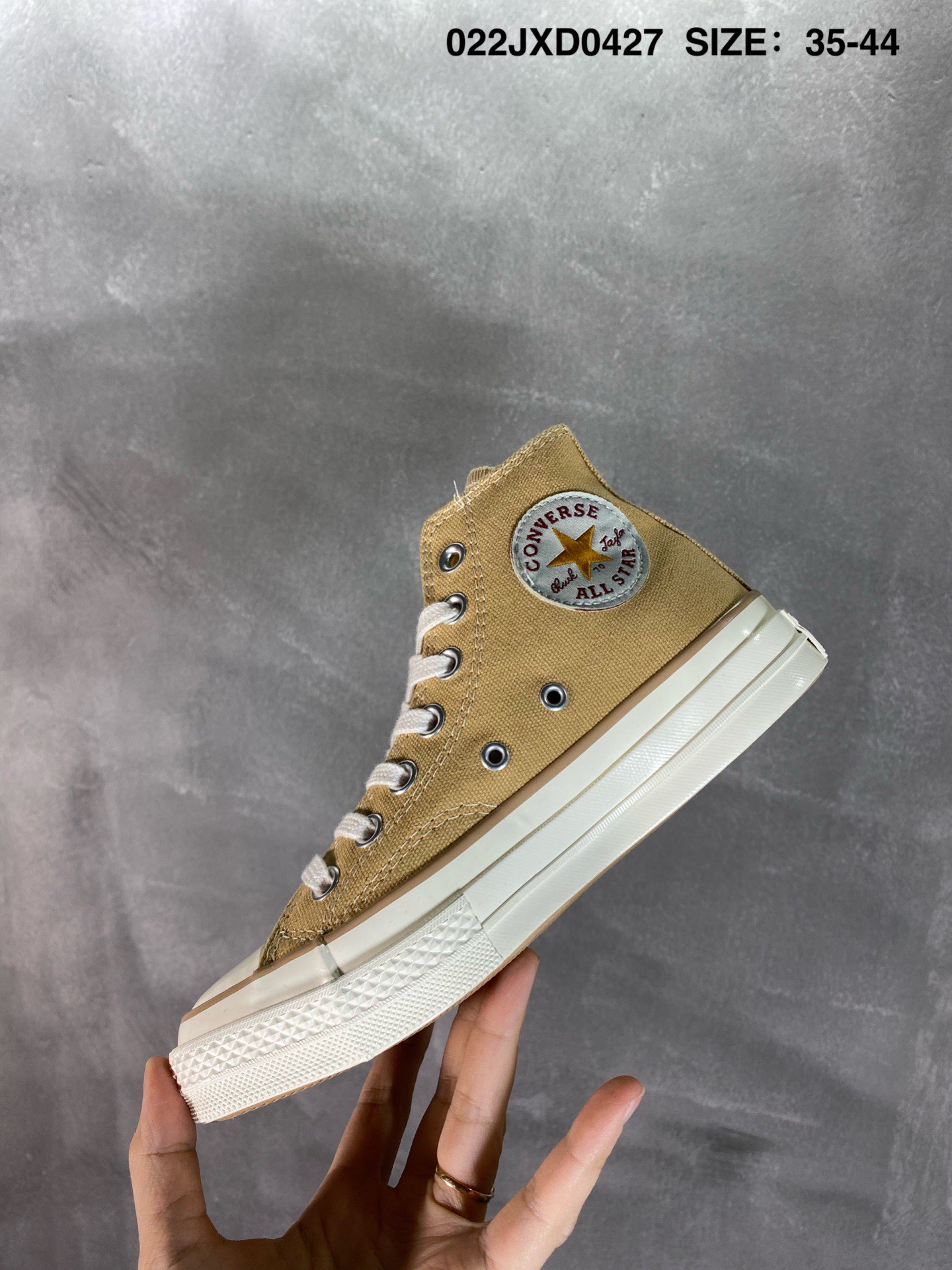 160 Converse1970s 匡威 三星帆布鞋高帮  164944C