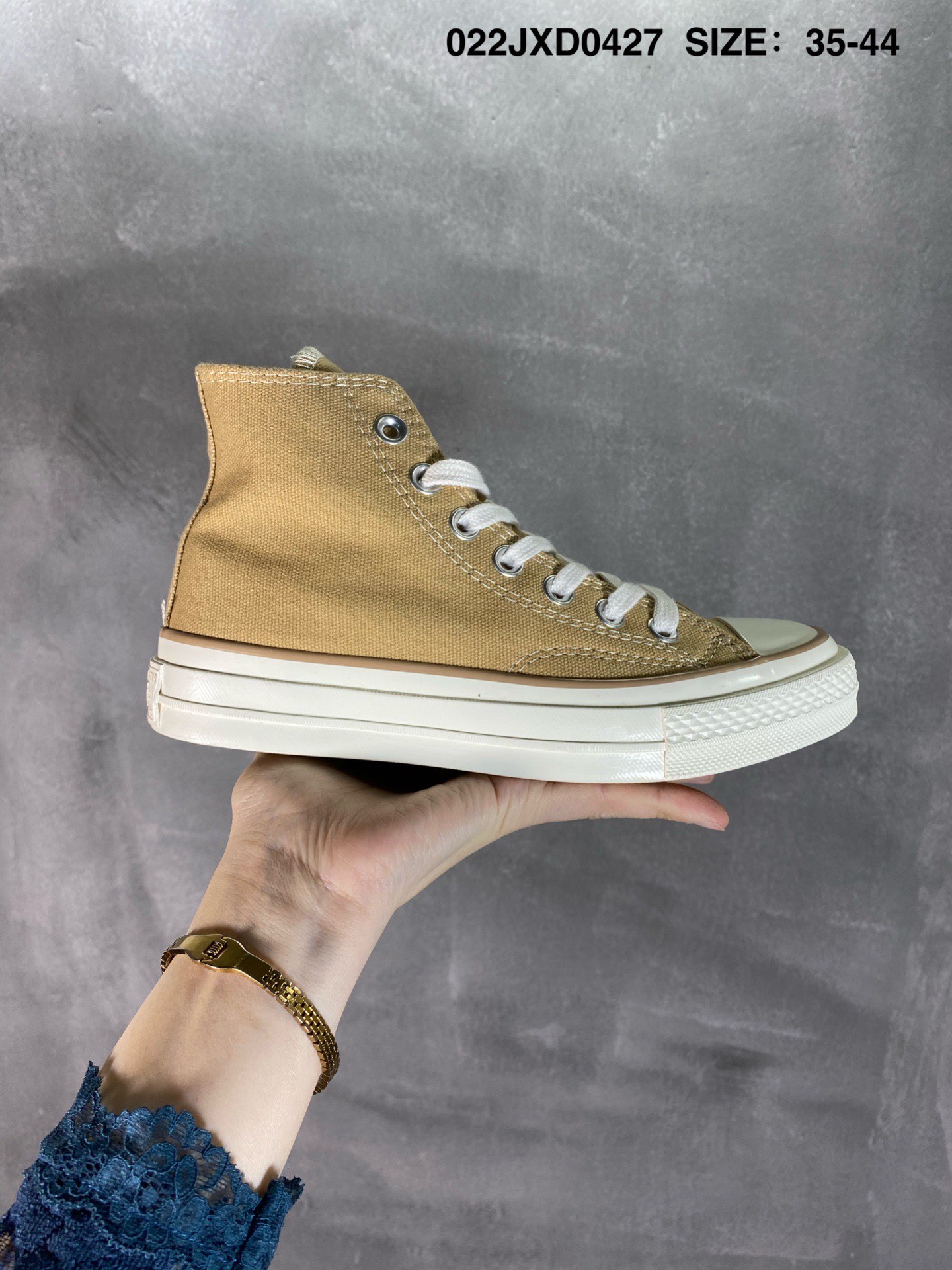 160 Converse1970s 匡威 三星帆布鞋高帮  164944C