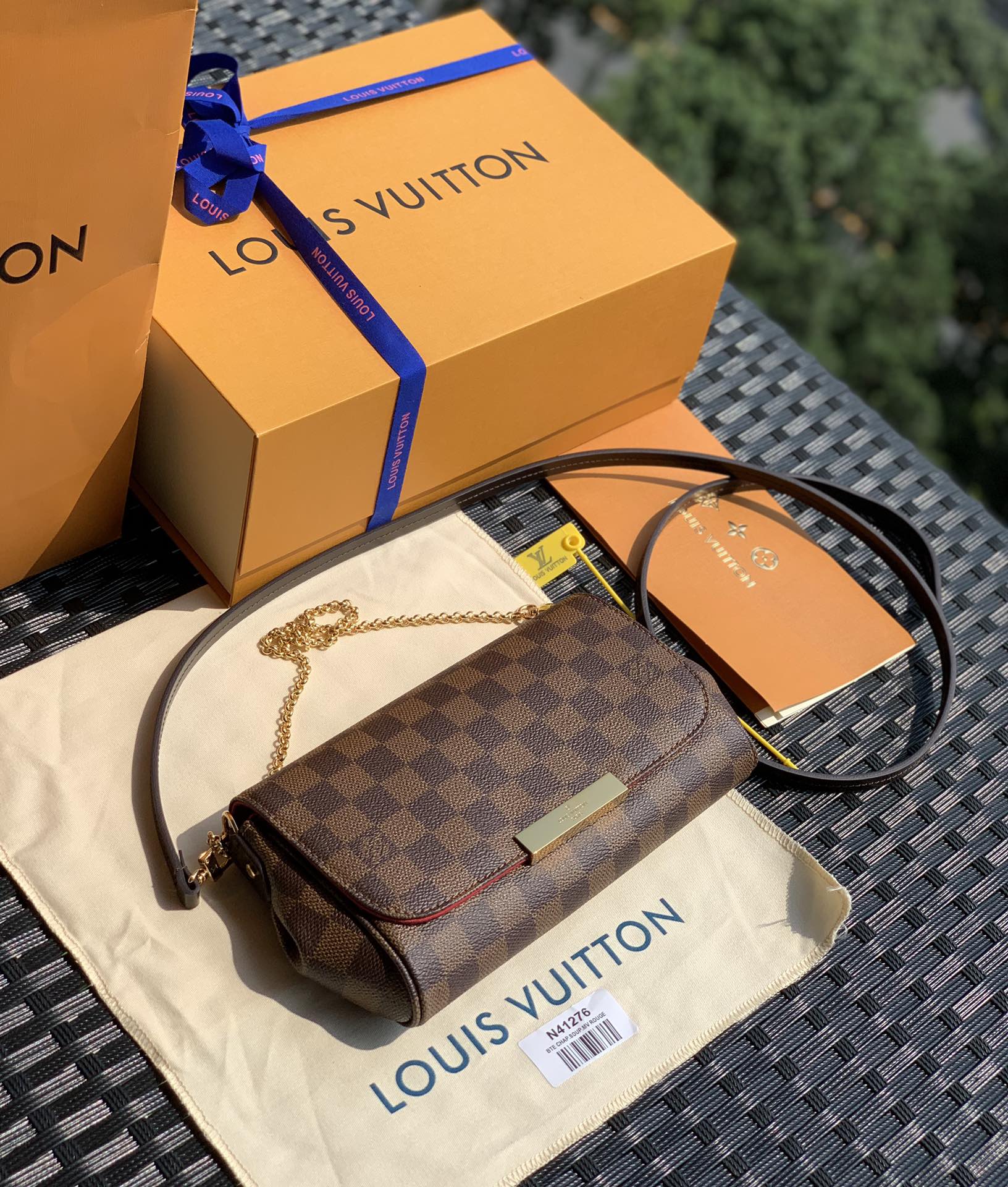 非市场普通货 进口皮料半钢五金 m41276尺寸24-14-5㎝ 推荐一款L*V家随手就能背出去逛街的f