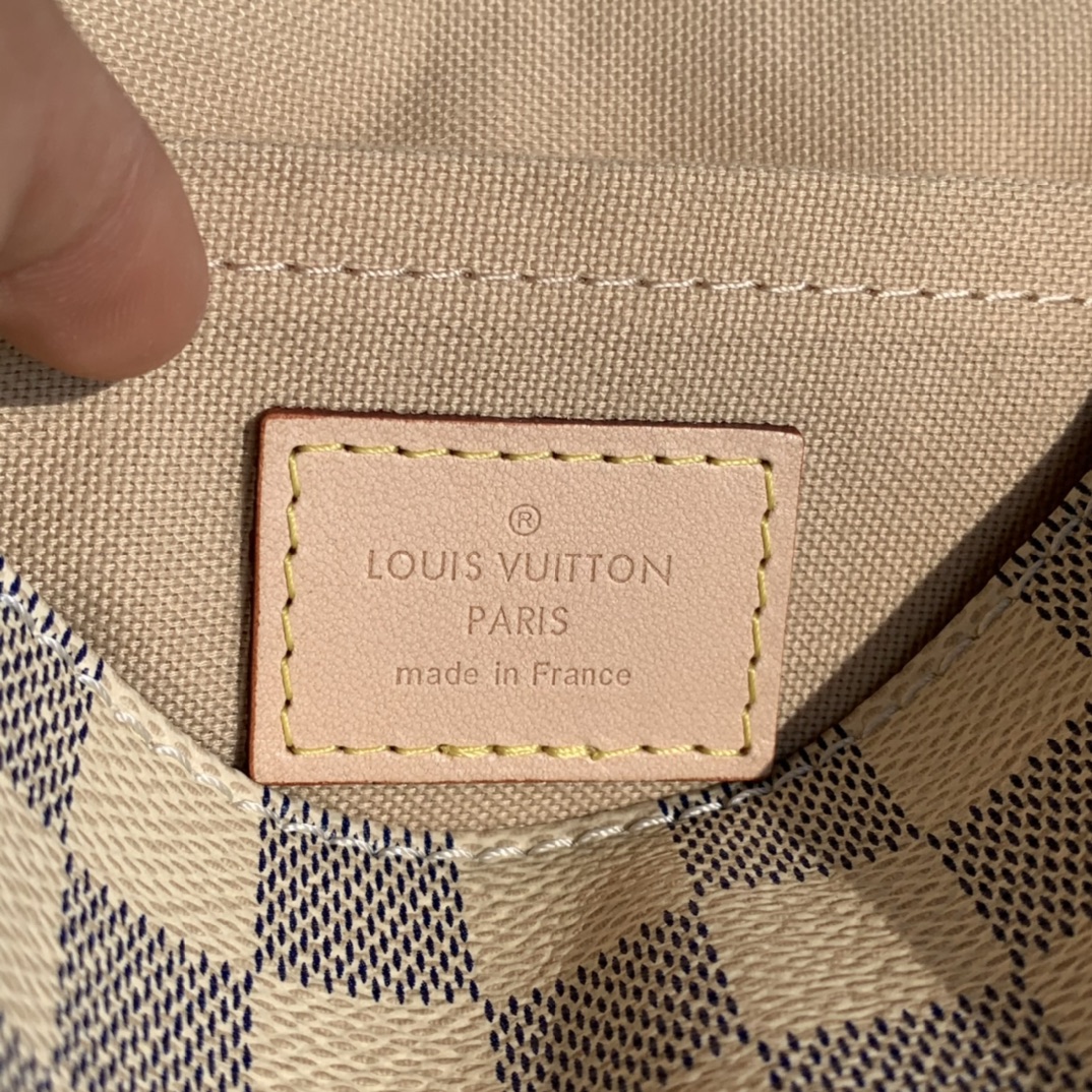 非市场普通货 进口皮料半钢五金 m41277 尺寸24-14-5㎝ 推荐一款驴家随手就能背出去逛街的fa