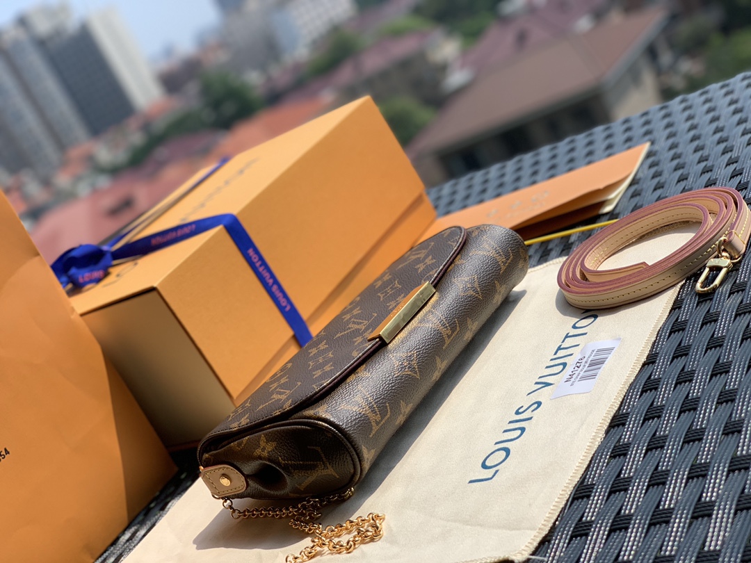 非市场普通货 进口皮料半钢五金 m40717尺寸24-14-5㎝ 推荐一款L*V家随手就能背出去逛街的f