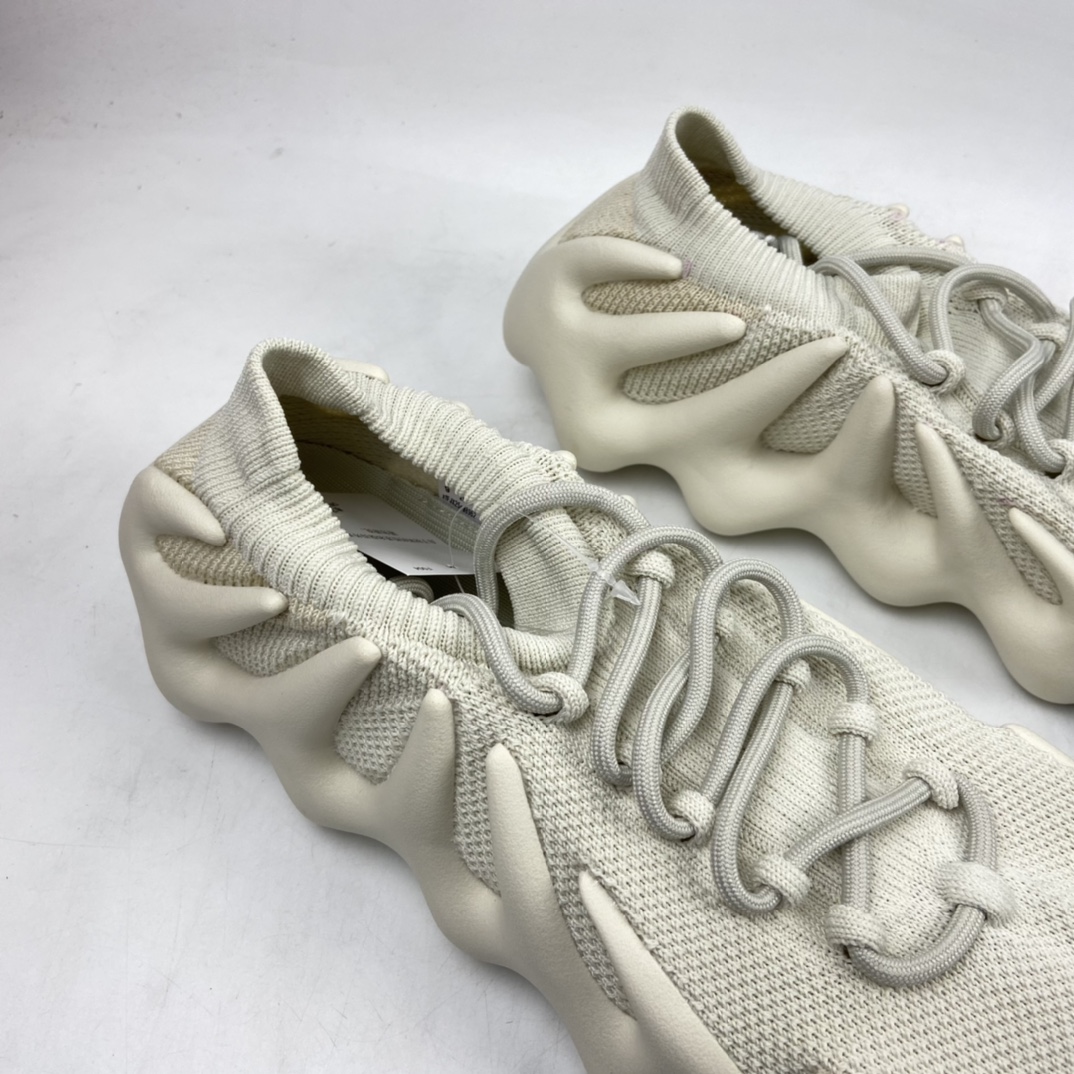 P260 Kanye West x Adidas Yeezy 450 米白 八爪袜套式轻便针织透气休闲运动慢跑鞋 H68038