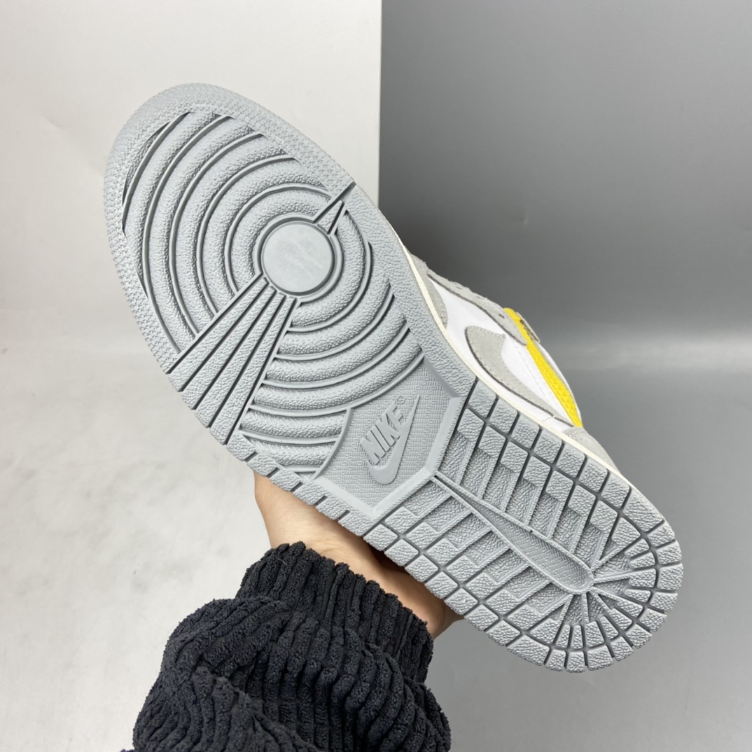 P420 Air Jordan 1 Switch ” Light Smoke Grey ” 烟灰拉链 J1乔1高帮文化篮球鞋 CW6576-100