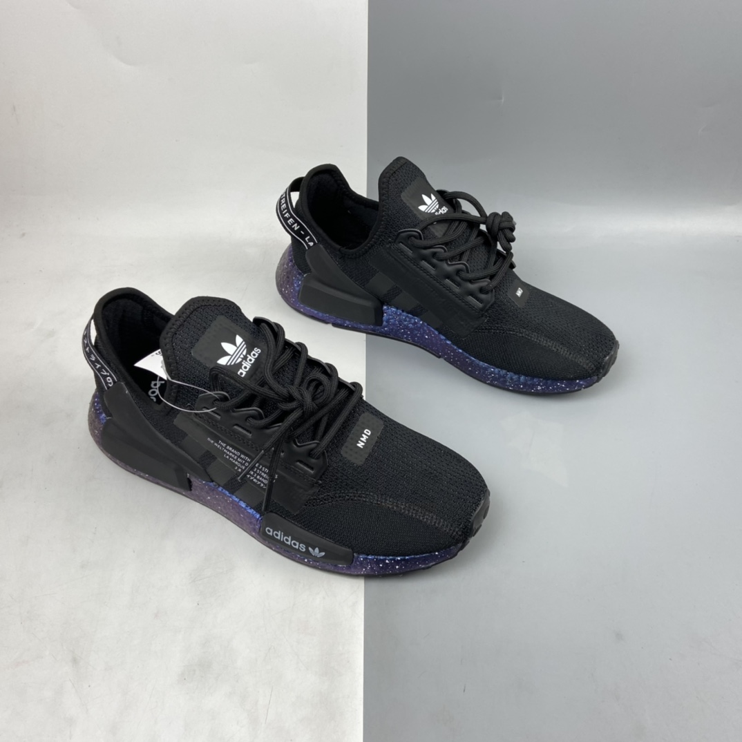 P200 AD NMD R1 Boost V2 二代弹力针织面跑鞋 GX5164