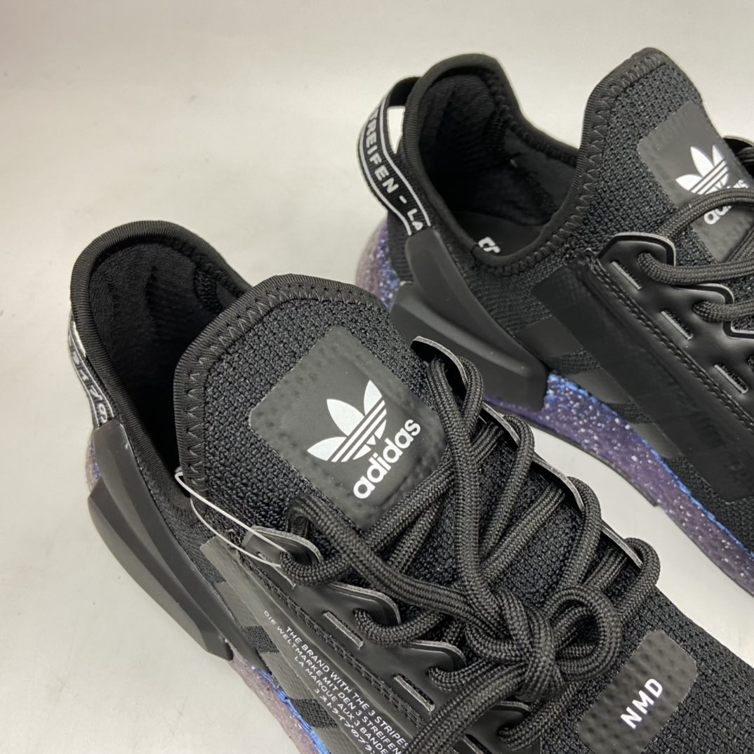 P200 AD NMD R1 Boost V2 二代弹力针织面跑鞋 GX5164