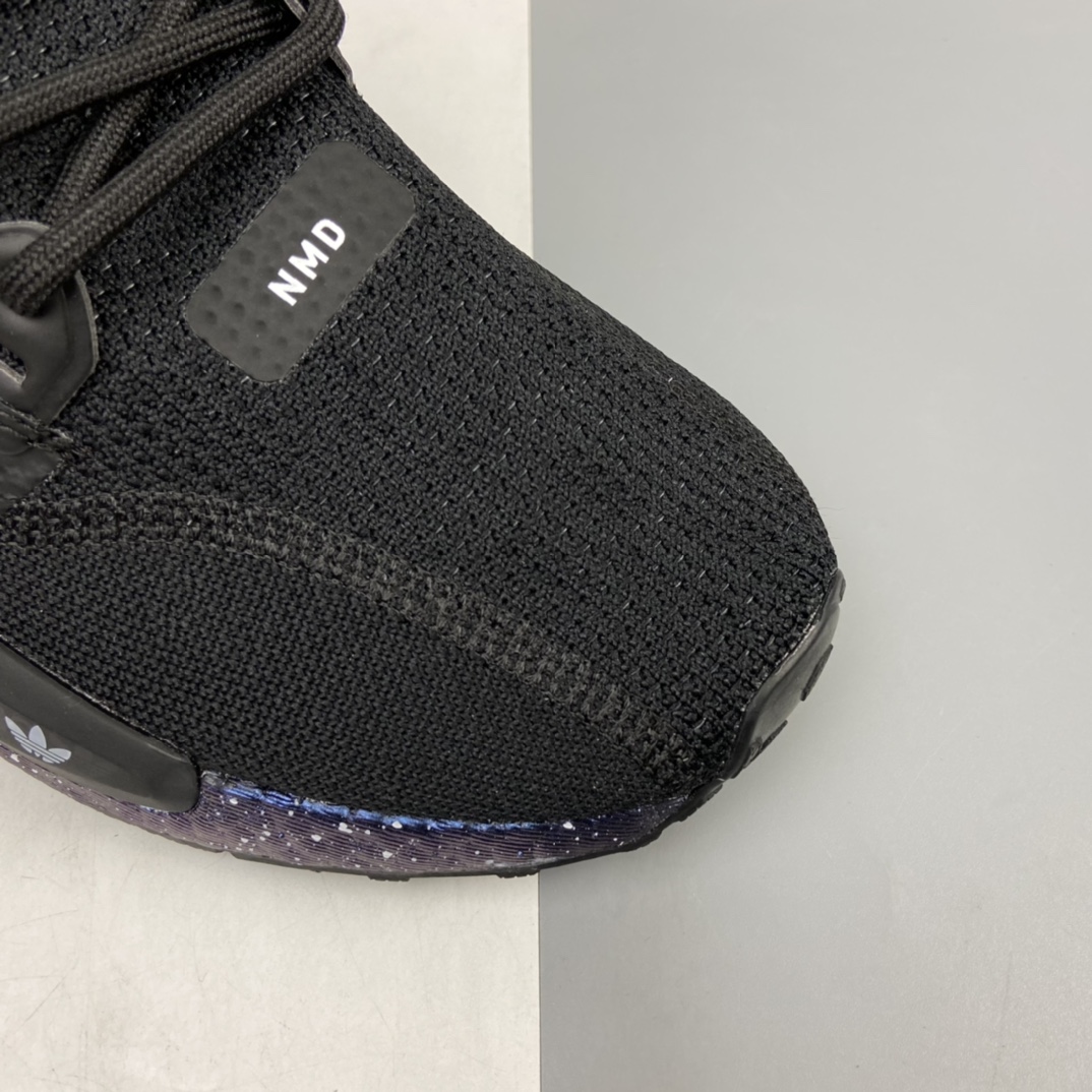 P200 AD NMD R1 Boost V2 二代弹力针织面跑鞋 GX5164