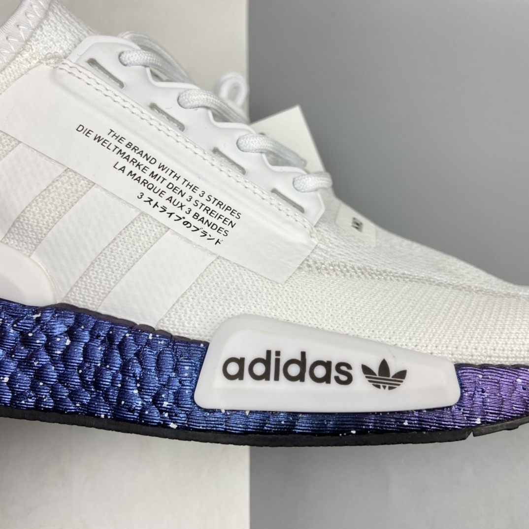 P200 AD NMD R1 Boost V2 二代弹力针织面跑鞋 GX5163