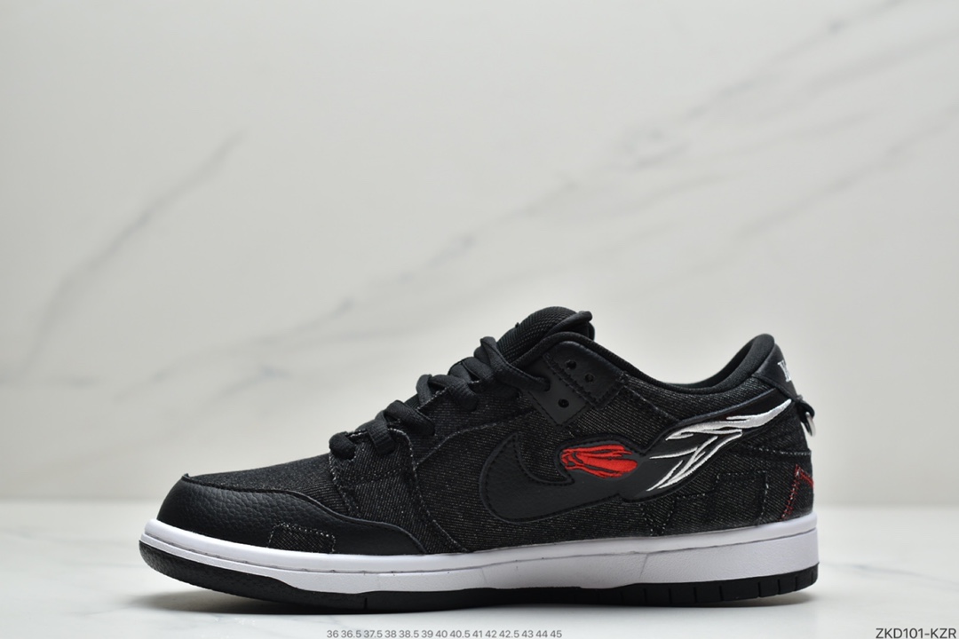 270 耐克Wasted Youth x Nike SB DuNIKE Low采用分层设计 DD8386-001