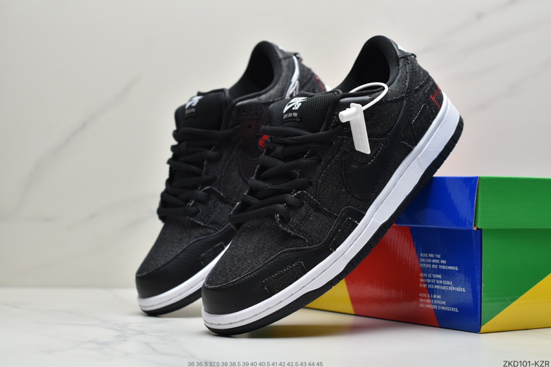 270 耐克Wasted Youth x Nike SB DuNIKE Low采用分层设计 DD8386-001