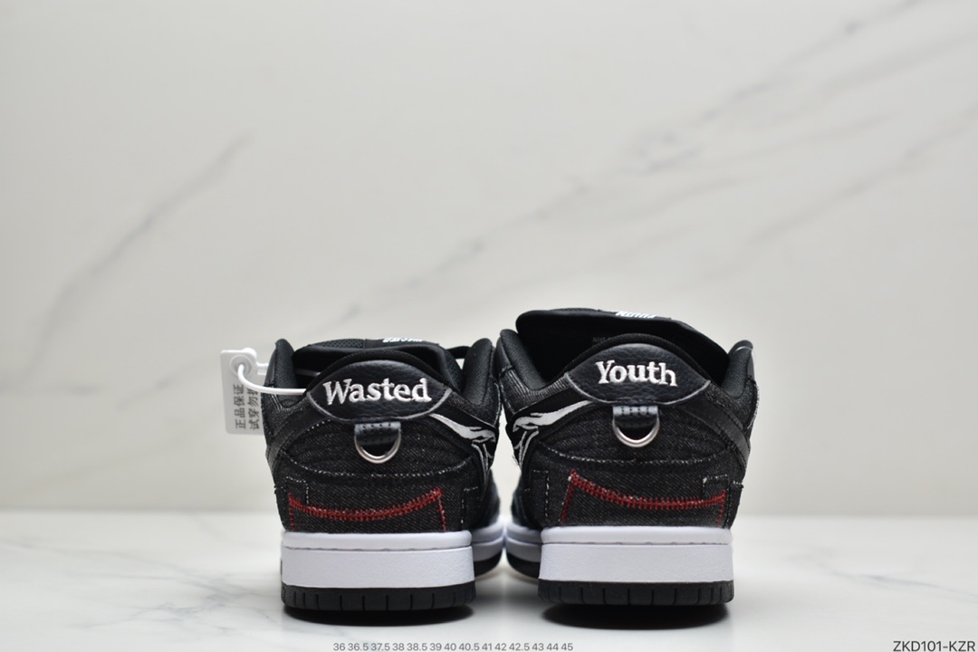 270 耐克Wasted Youth x Nike SB DuNIKE Low采用分层设计 DD8386-001