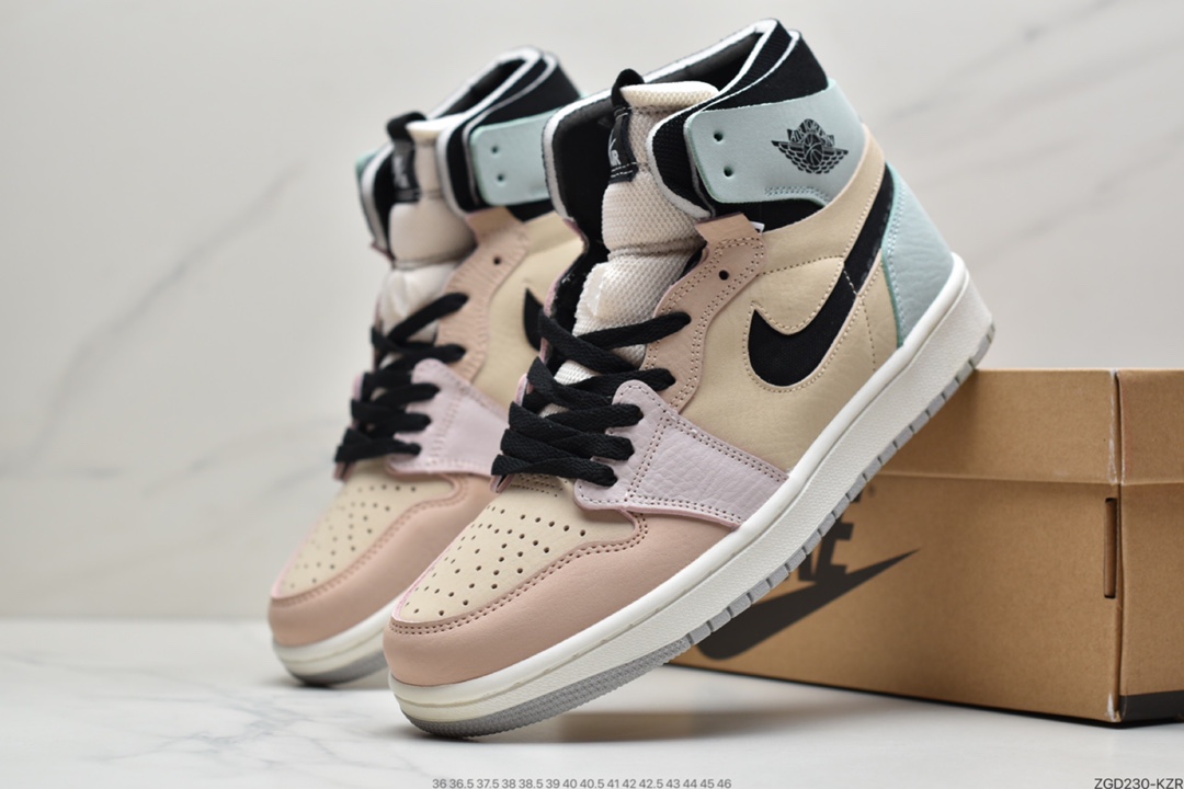 290 Air Jordan 1 Zoom Air CMFT 脏粉公司同源3M反光材质精心打造CT0979-602