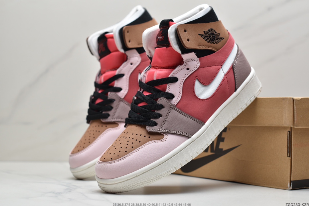 290 Air Jordan 1 Zoom Air CMFT 脏粉公司同源3M反光材质精心打造CT0979-602