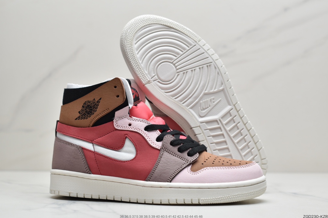 290 Air Jordan 1 Zoom Air CMFT 脏粉公司同源3M反光材质精心打造CT0979-602