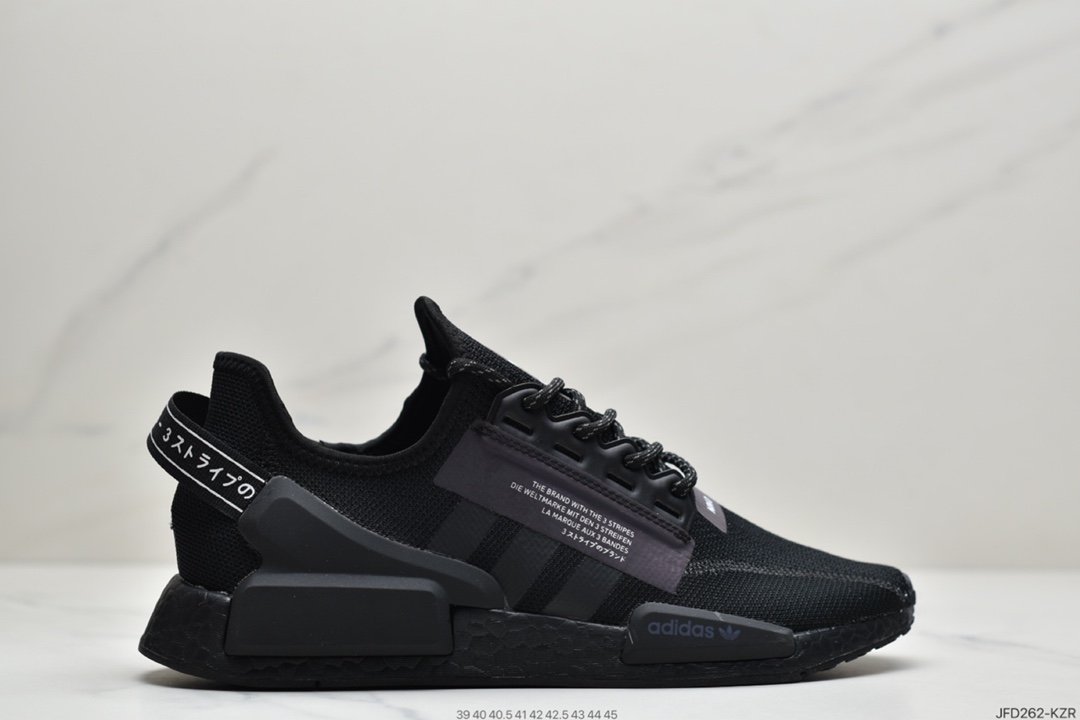 180  阿迪达斯Adidas NMD R-1 V2街头风经典百搭跑步鞋 FV9021