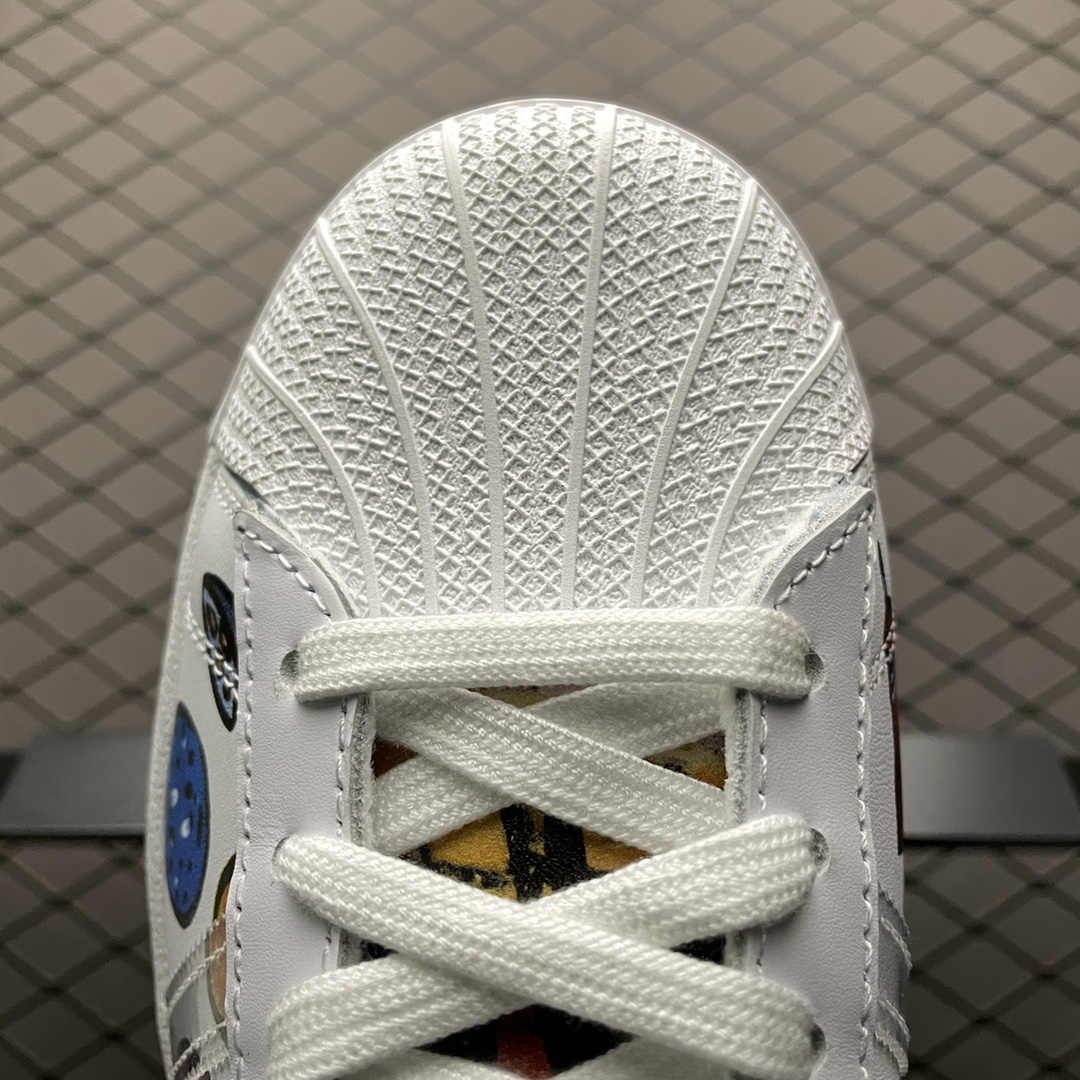 180 AD 阿迪 Superstar 贝壳头运动休闲板鞋 GZ8839