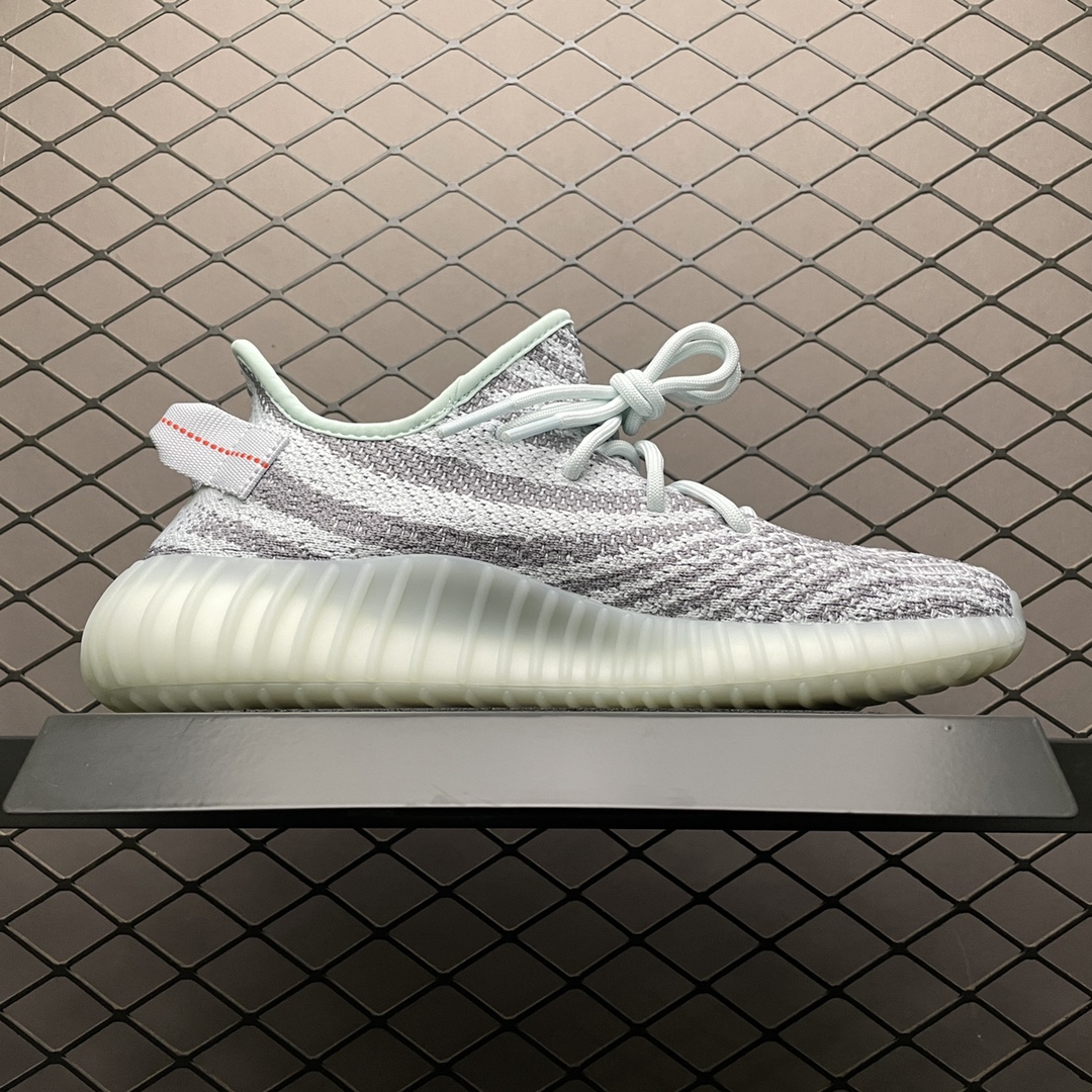 450 纯原版本 AD 阿迪 Yeezy Boost 350V2 侃爷椰子 ” Blue Tint ” 可燃冰 B37571