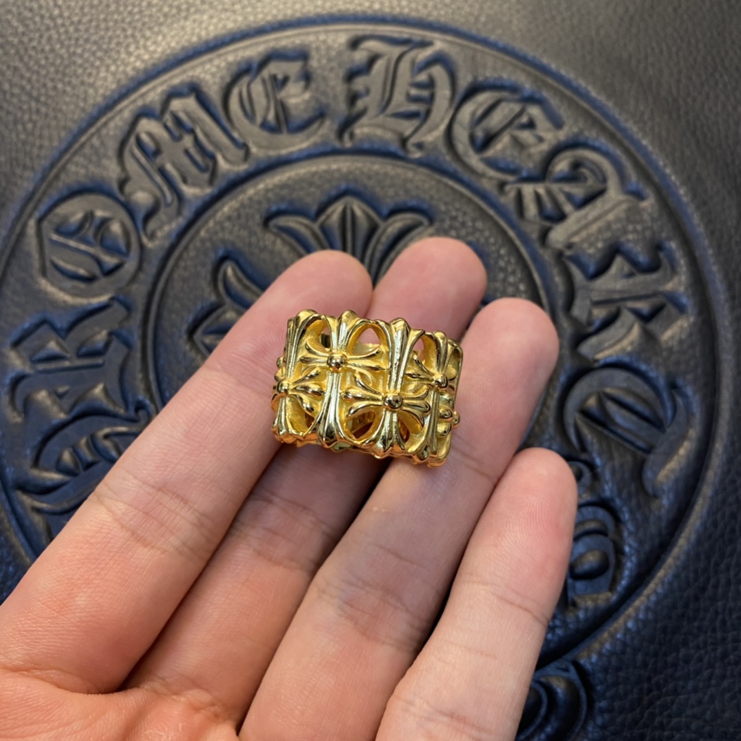 Gold-plated custom with diamond setting