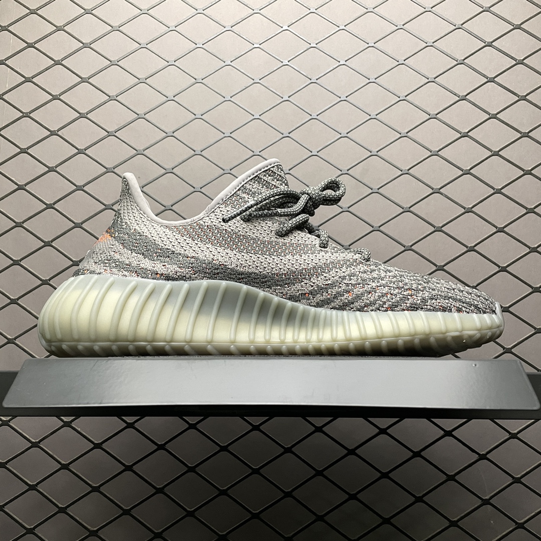 450 纯原版本 AD 阿迪 Yeezy Boost 350V2 侃爷椰子 灰橙 BB1826