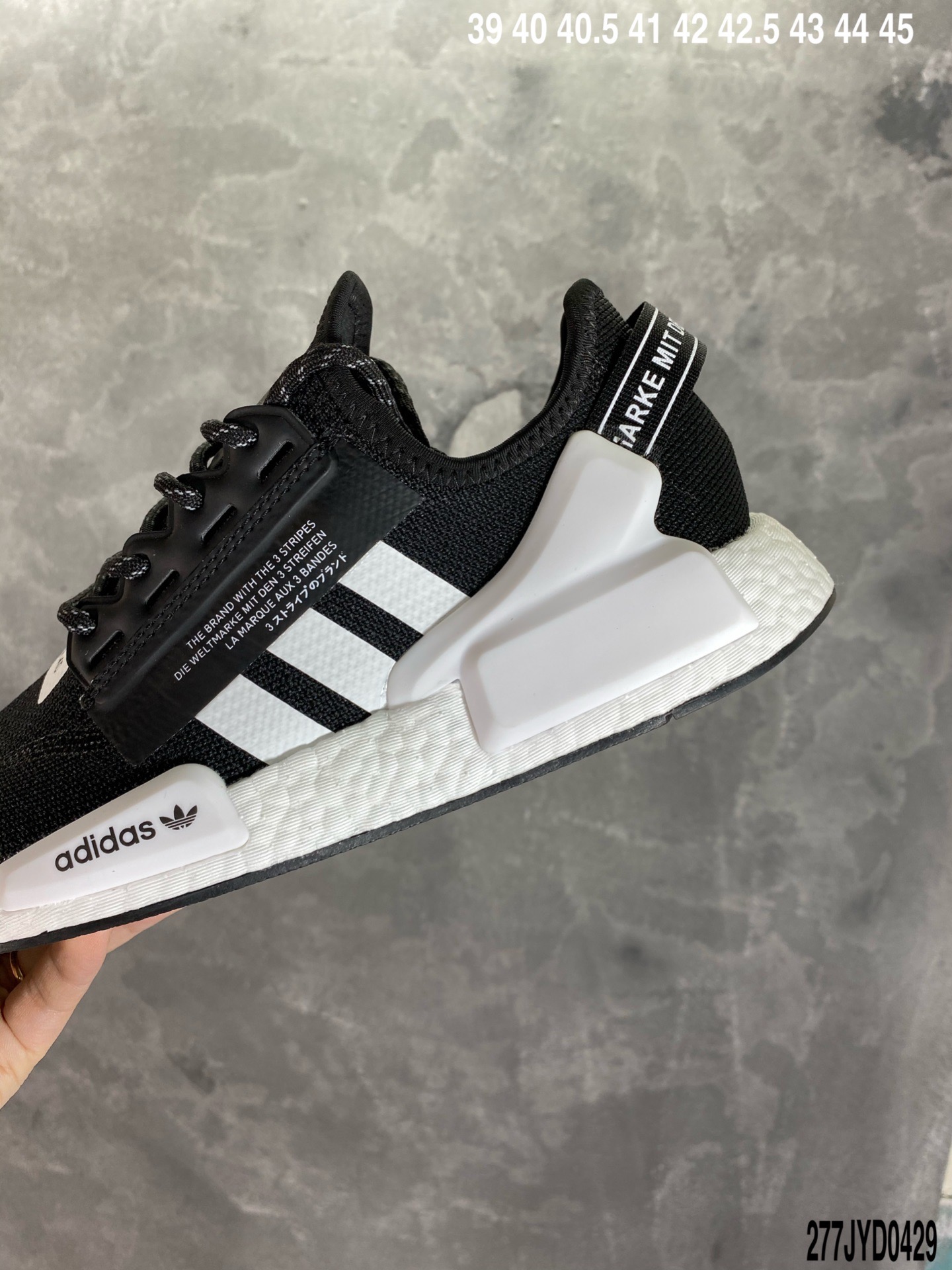 180真爆阿迪达斯/Adidas NMD R1 街头风经典百搭跑步鞋