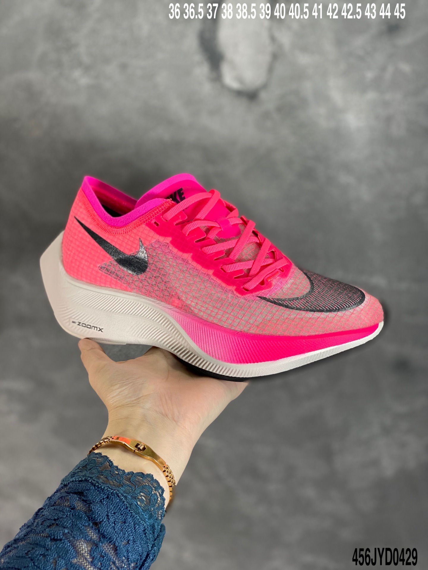 180 Nike ZoomX Vaporfly Next%  蓝橘鸳鸯 马拉松跑步鞋 AO4568-300