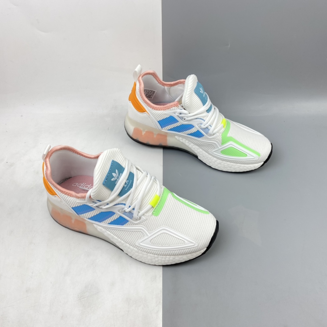 P220 Ad ZX 2K Boost 网纱针织呼吸面套脚休闲运动慢跑鞋 H06578