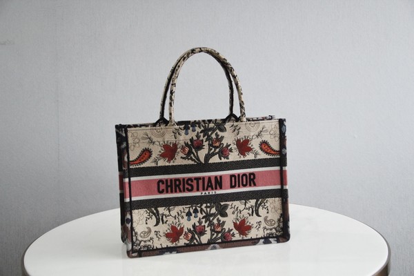 Online Store Dior Book Tote Tote Bags Embroidery Fashion