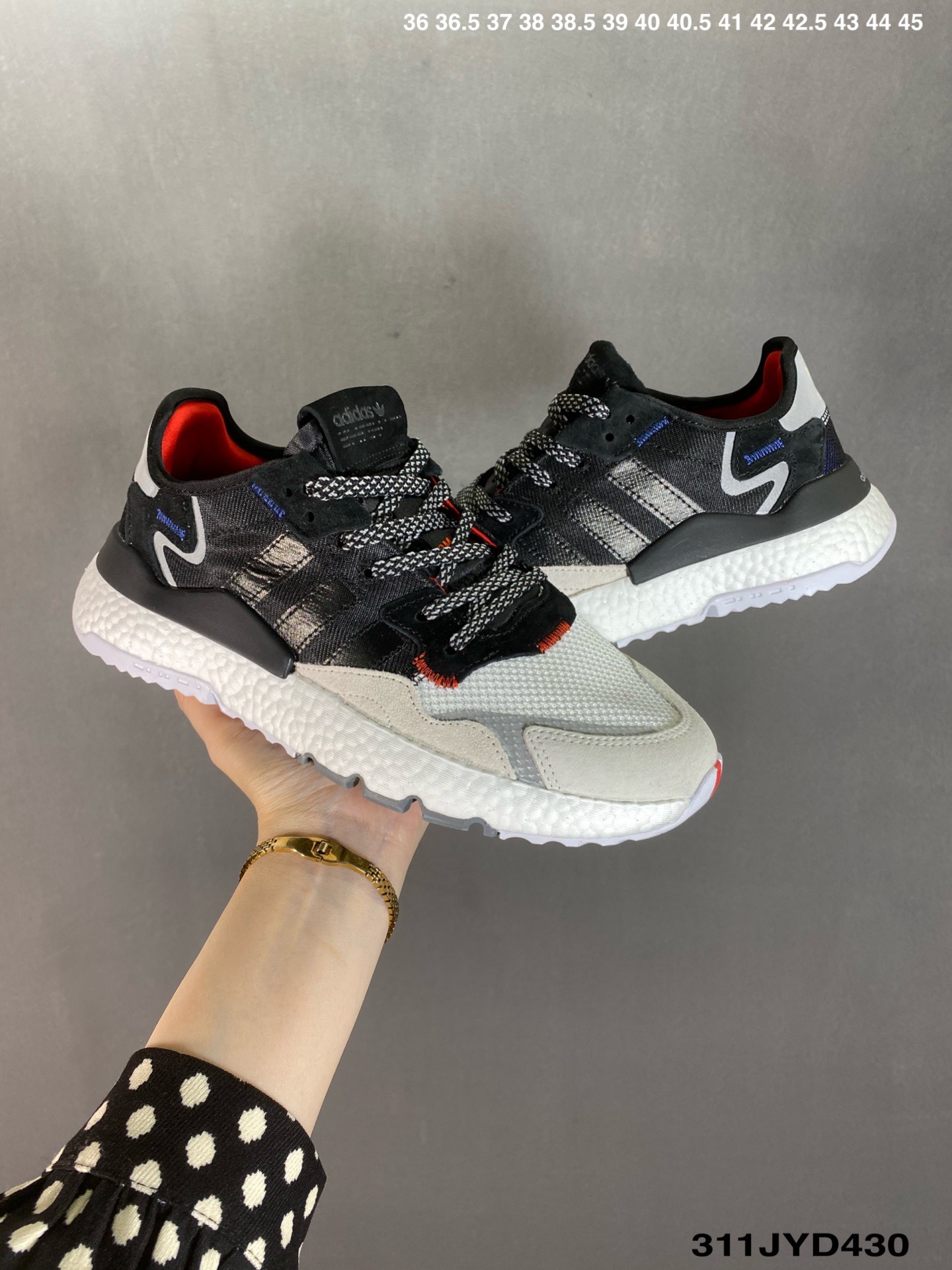 180 真爆 Adidas Nite Jogger Boost 夜行者系列 EF9419