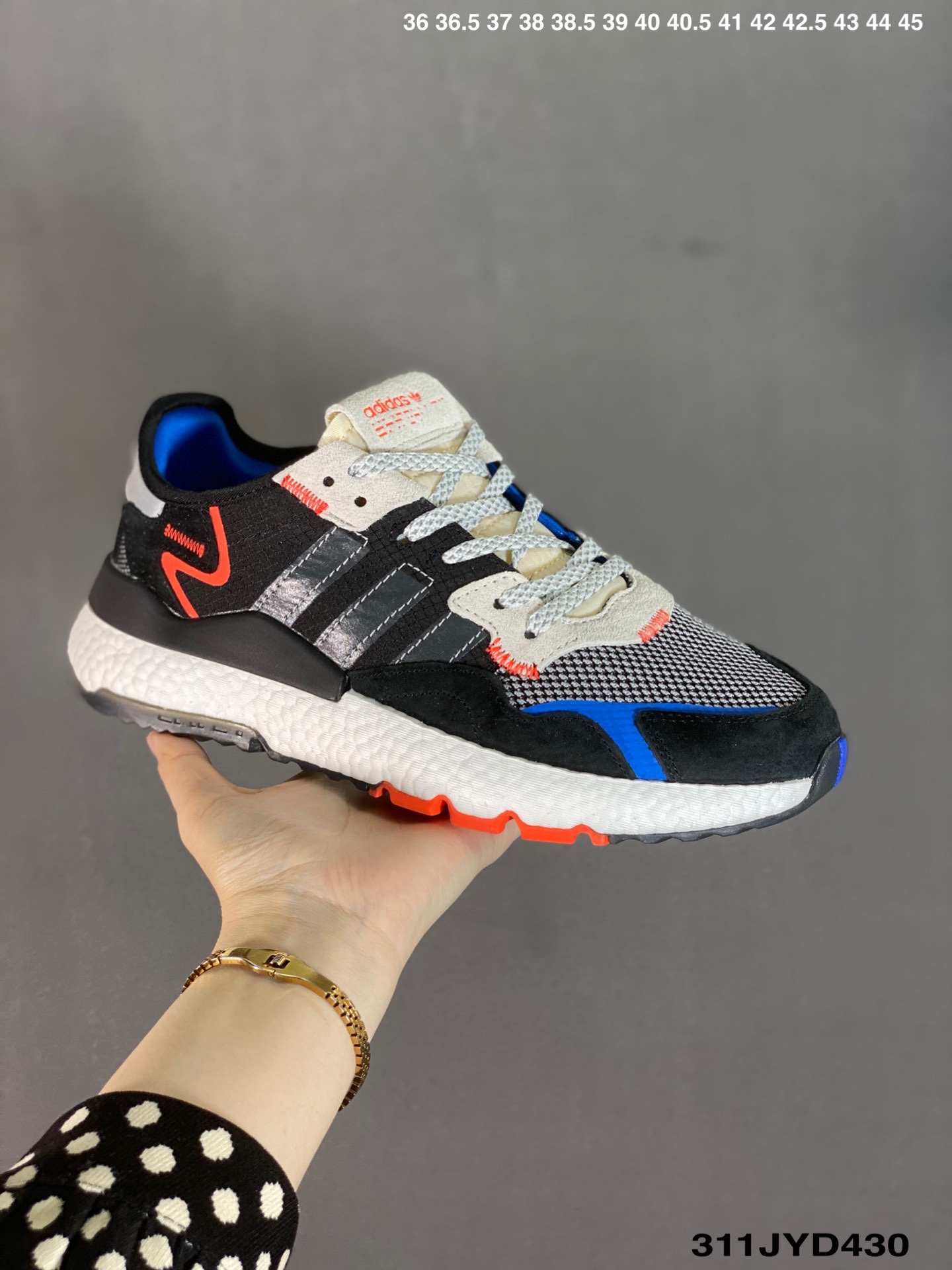 180 真爆 Adidas Nite Jogger Boost 夜行者系列 EF9419