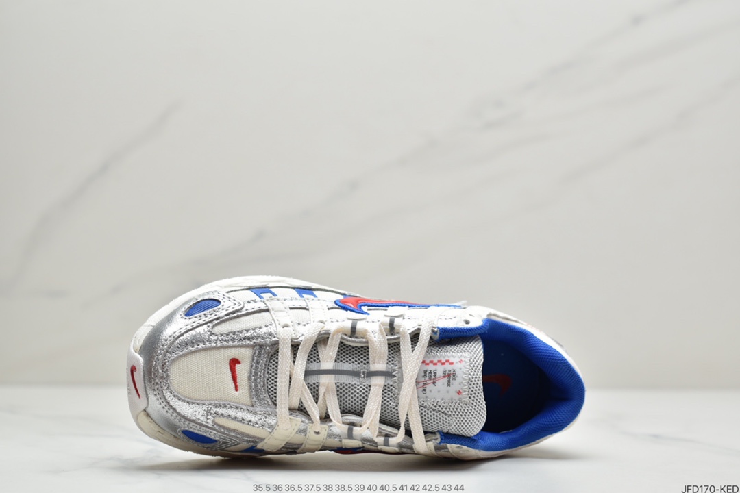 180 耐克Nike W P-6000”White/Oracle/Aqua Magic” 逐梦太空系列复古老爹风休闲运动舒适跑鞋CK2961-131