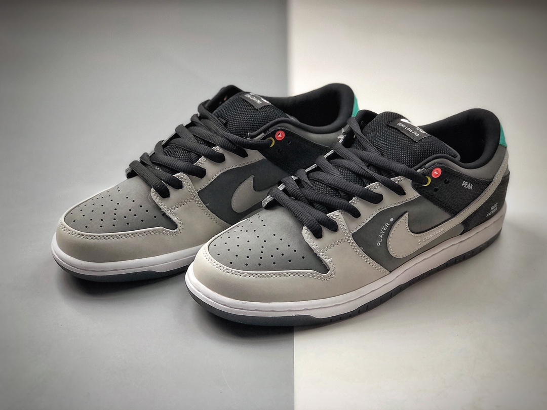 200  耐克Nike Dunk SB Low Pro ISO黑灰扣篮系列 复古休闲运动滑板鞋  CV1659-001