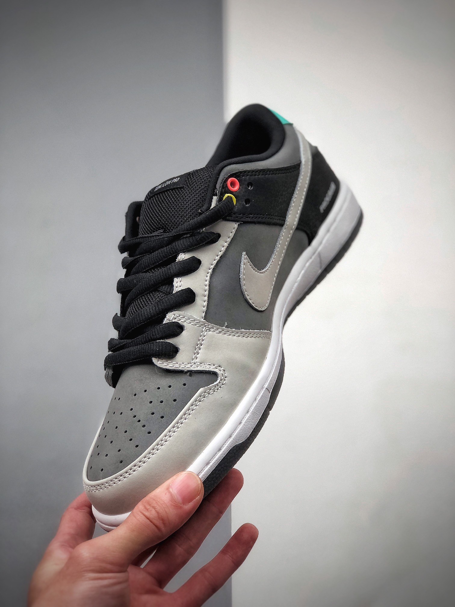 200  耐克Nike Dunk SB Low Pro ISO黑灰扣篮系列 复古休闲运动滑板鞋  CV1659-001