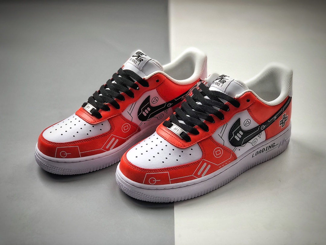 260  电玩立体按键 PS5主题  空军一号AF1 运动休闲复古板鞋 Air Force 1 内置蜂窝缓震气垫  CW2288-112