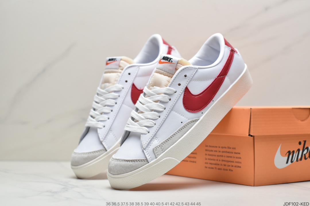 125 耐克Nike Blazer Low ’1977 VNTG 经典开拓者低帮百搭休闲运动板鞋 DA6364-101
