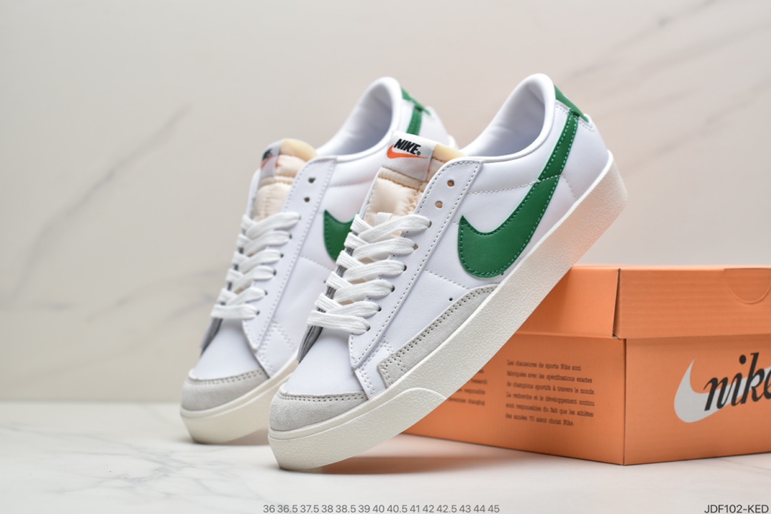 125 耐克Nike Blazer Low ’1977 VNTG 经典开拓者低帮百搭休闲运动板鞋 DA6364-101