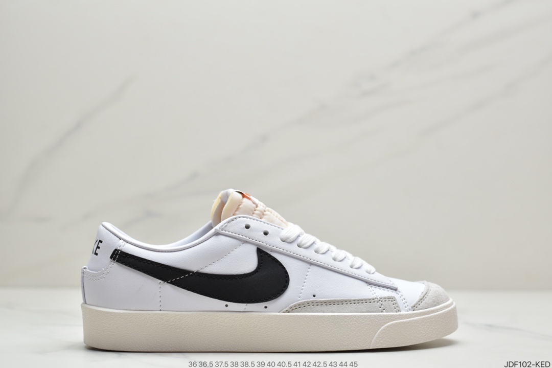 125 耐克Nike Blazer Low ’1977 VNTG 经典开拓者低帮百搭休闲运动板鞋 DA6364-101