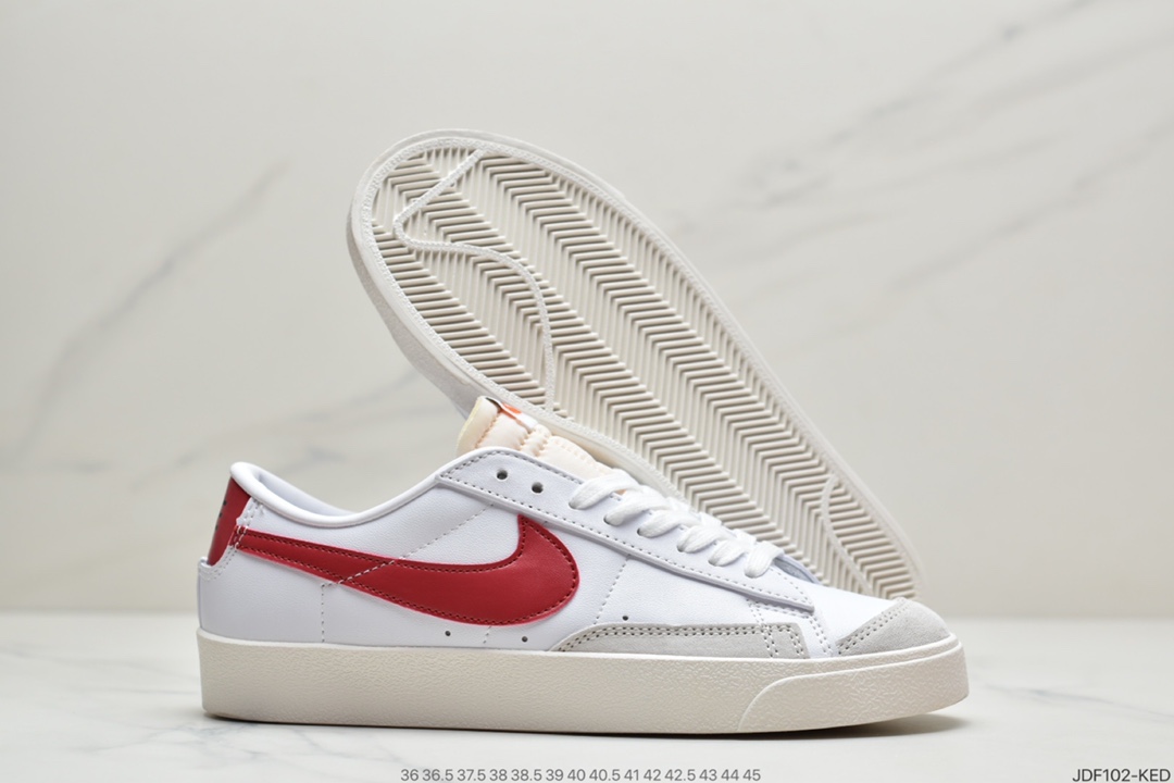 125 耐克Nike Blazer Low ’1977 VNTG 经典开拓者低帮百搭休闲运动板鞋 DA6364-101