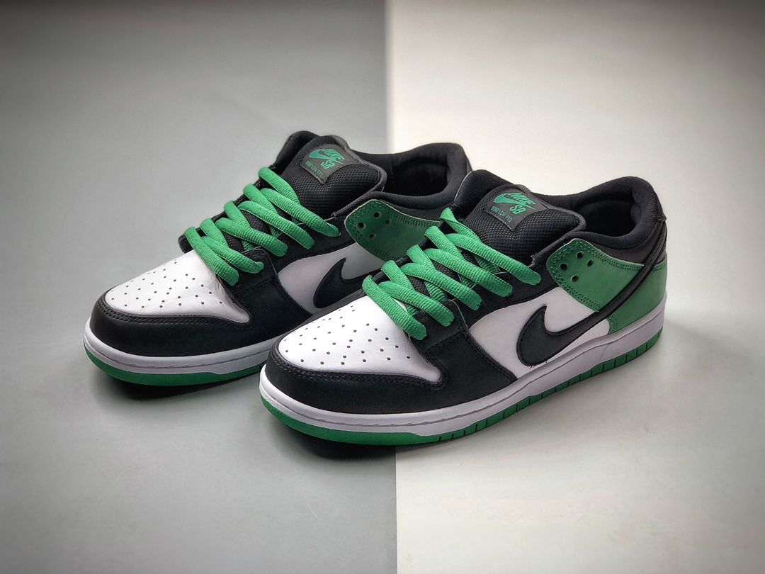 300   NIKE DUNIKE SB LOW PRO SB 黑绿脚趾DuNIKE SB顾名思义BQ6817-302