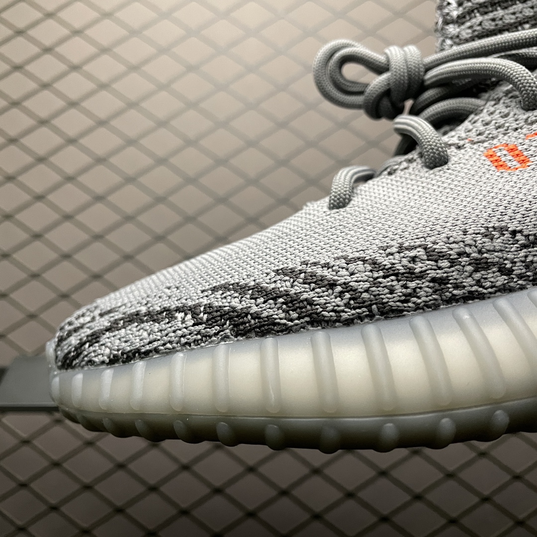 450 纯原版本 AD 阿迪 Yeezy Boost 350V2 ” Beluga 2.0 ” 侃爷椰子 新灰橙 AH2203