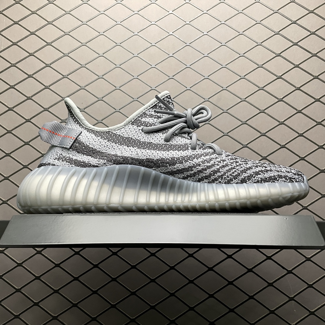 450 纯原版本 AD 阿迪 Yeezy Boost 350V2 ” Beluga 2.0 ” 侃爷椰子 新灰橙 AH2203