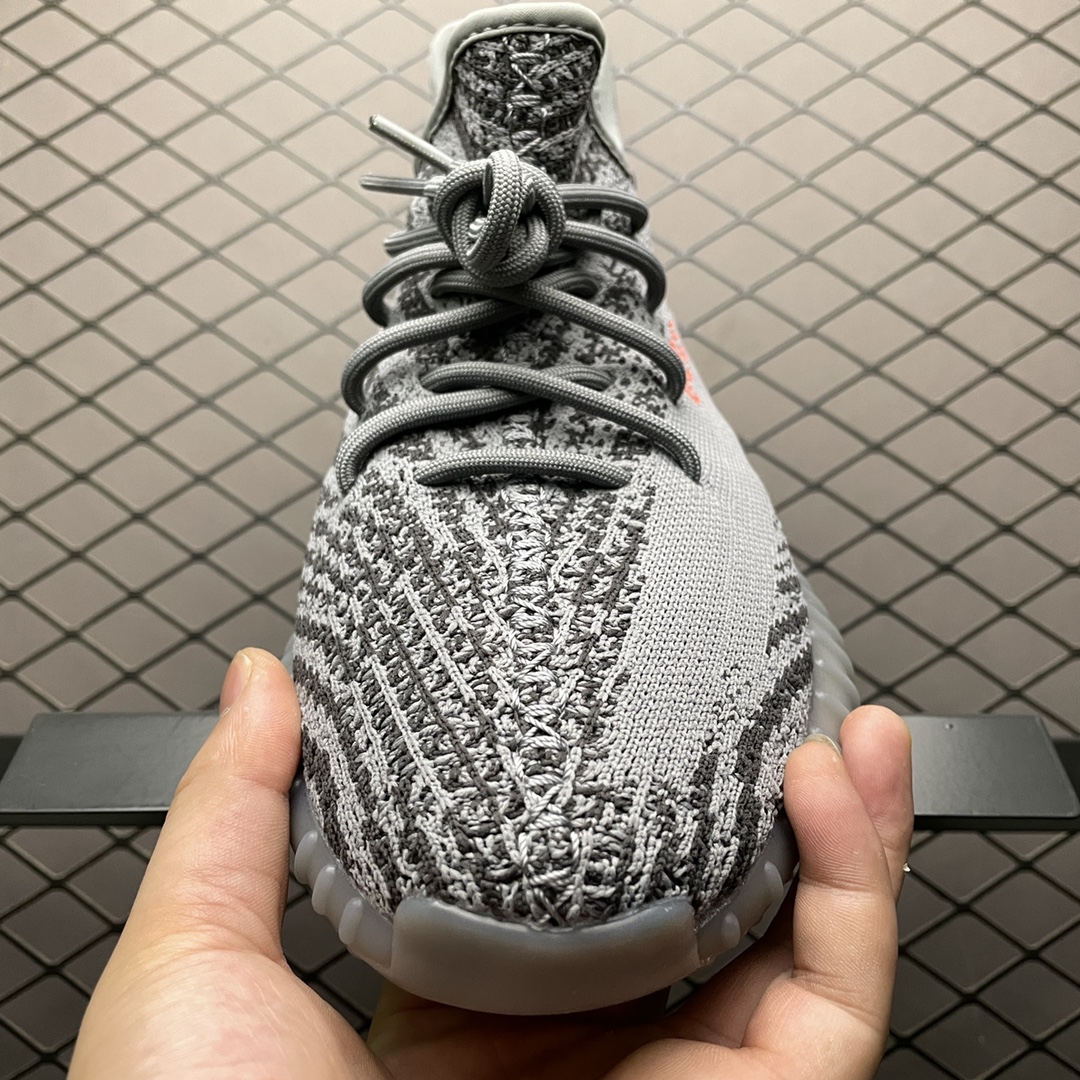 450 纯原版本 AD 阿迪 Yeezy Boost 350V2 ” Beluga 2.0 ” 侃爷椰子 新灰橙 AH2203