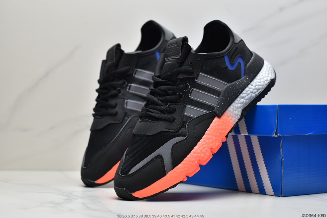 180  阿迪达斯Nite Jogger 2019 Boost 全新配色王嘉尔代言款 FV1277