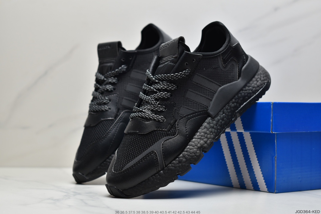 180  阿迪达斯Nite Jogger 2019 Boost 全新配色王嘉尔代言款 FV1277