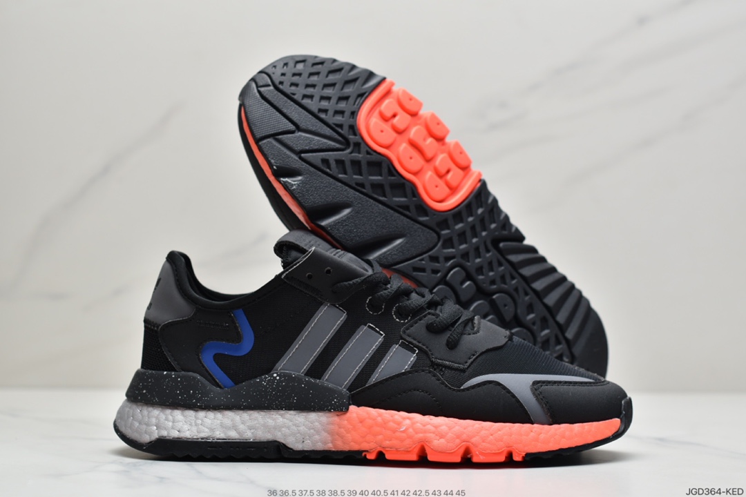 180  阿迪达斯Nite Jogger 2019 Boost 全新配色王嘉尔代言款 FV1277