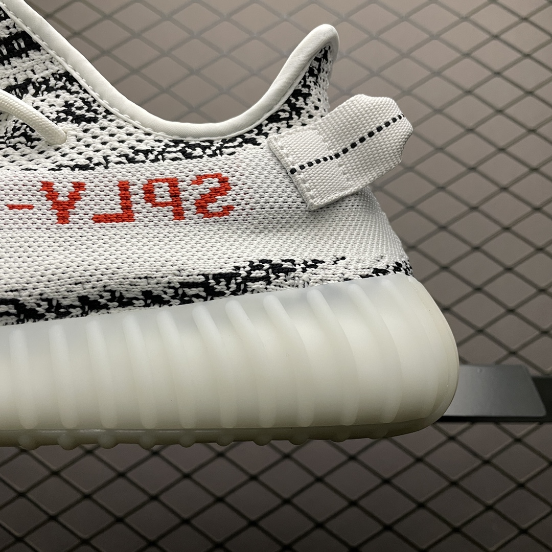 450 纯原版本 AD 阿迪 Yeezy Boost 350V2 ” Zebra ” 侃爷椰子 白斑马 CP9654