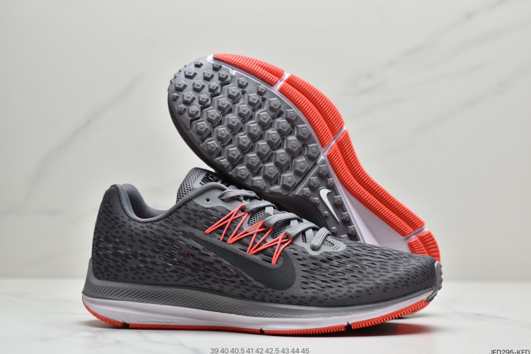 170 耐克Nike Zoom WINFLO 5登月W5 轻质透气休闲运动跑步鞋AA7406-006