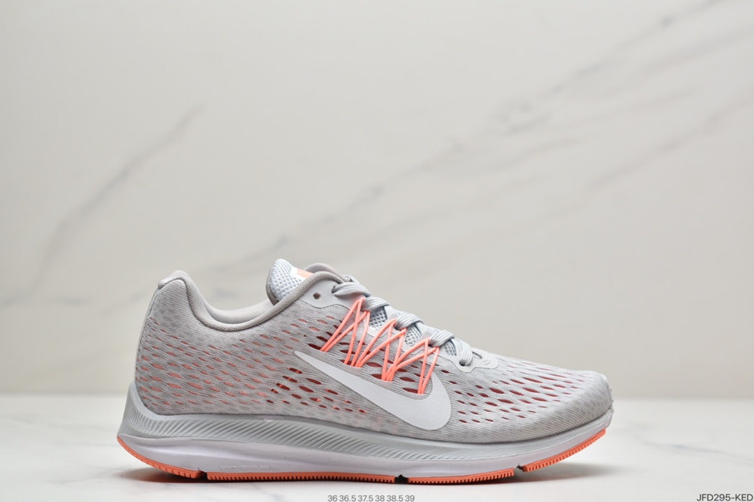 170 耐克Nike Zoom WINFLO 5登月W5 轻质透气休闲运动跑步鞋AA7406-006