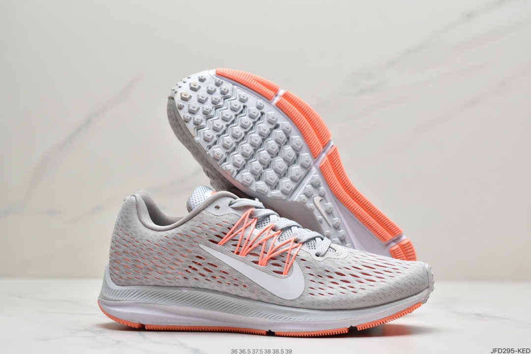 170 耐克Nike Zoom WINFLO 5登月W5 轻质透气休闲运动跑步鞋AA7406-006