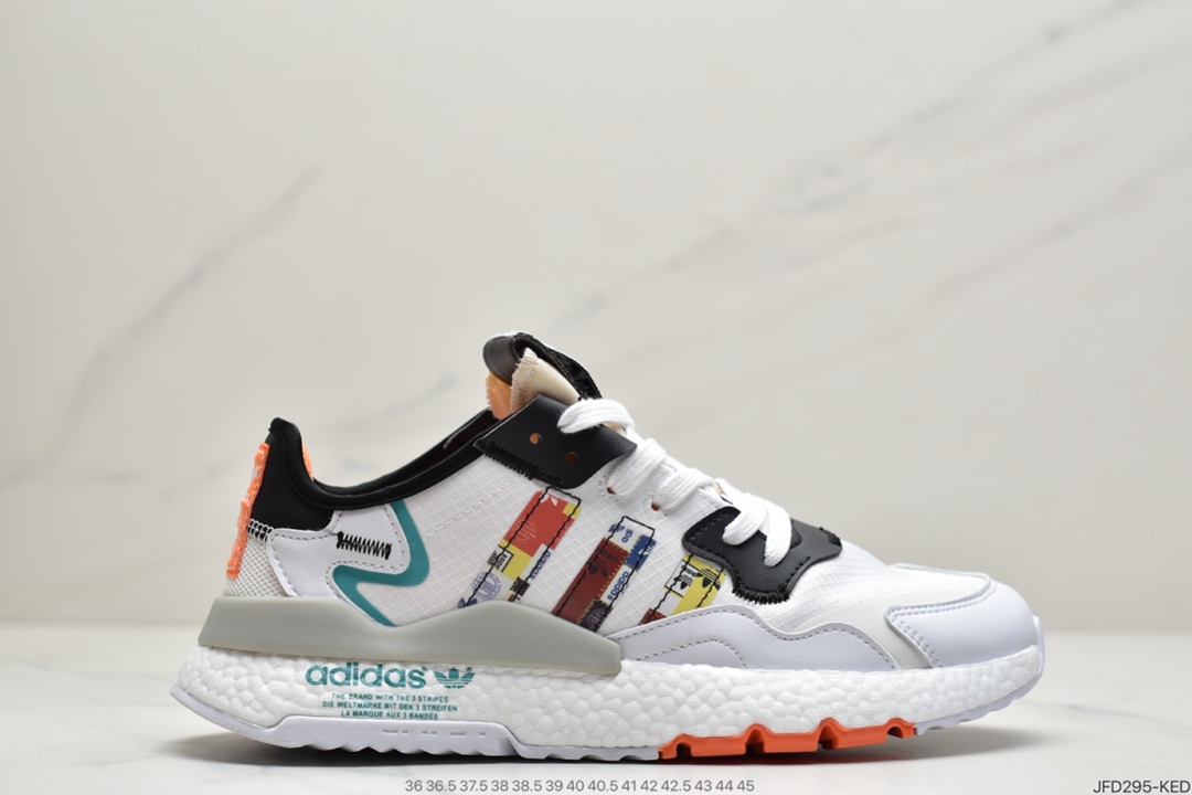 170  阿迪达斯Adidas Nite Jogger 2020 Boost 夜行者复古跑鞋 EF8719