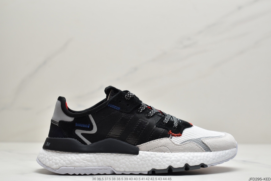 170  阿迪达斯Adidas Nite Jogger 2020 Boost 夜行者复古跑鞋 EF8719